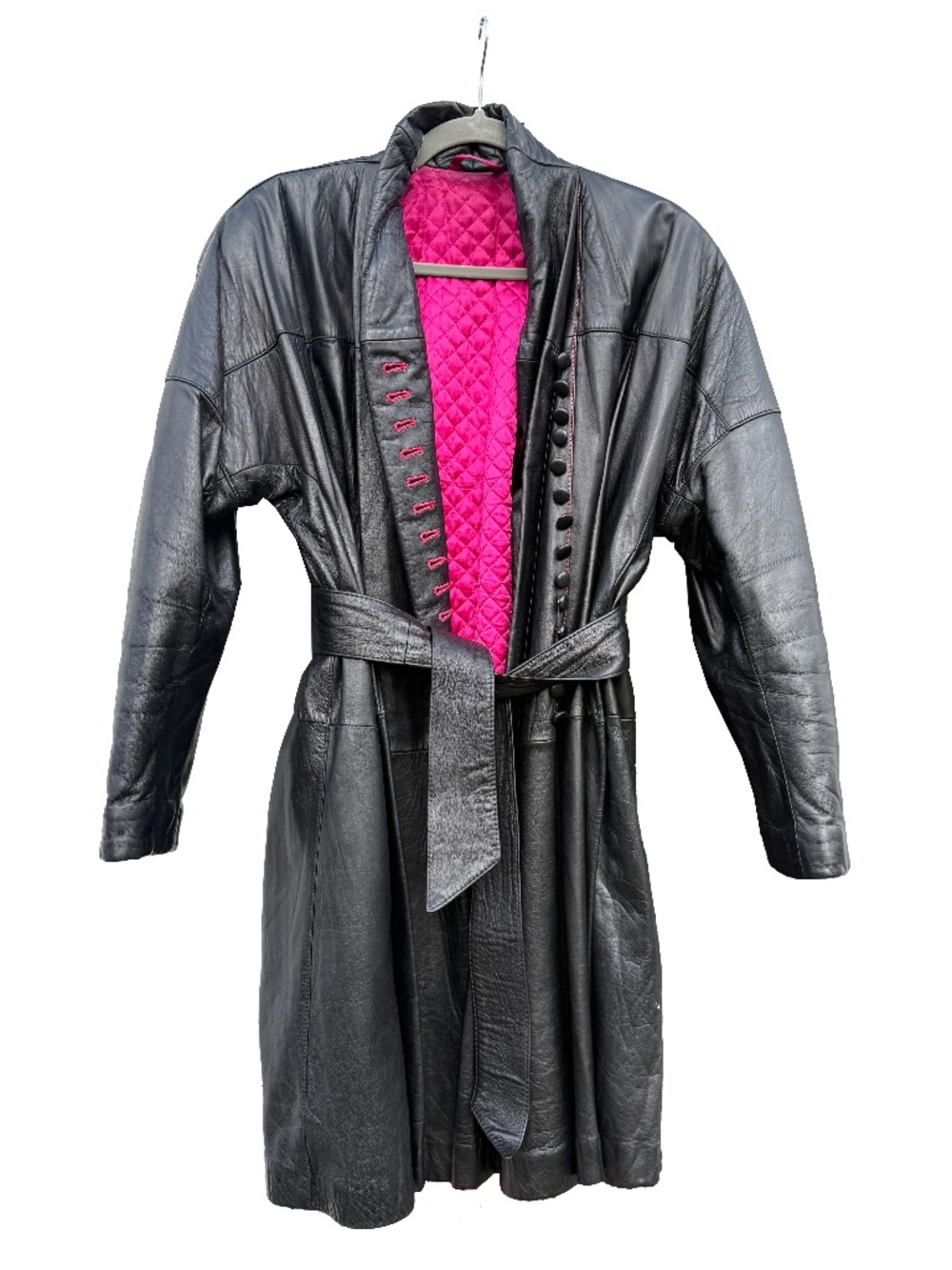 Gianfranco Ferré leather coat